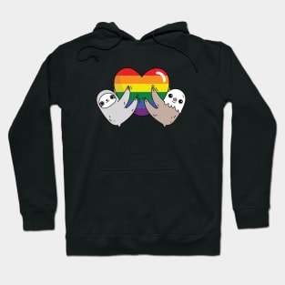 The pride love sloths Hoodie